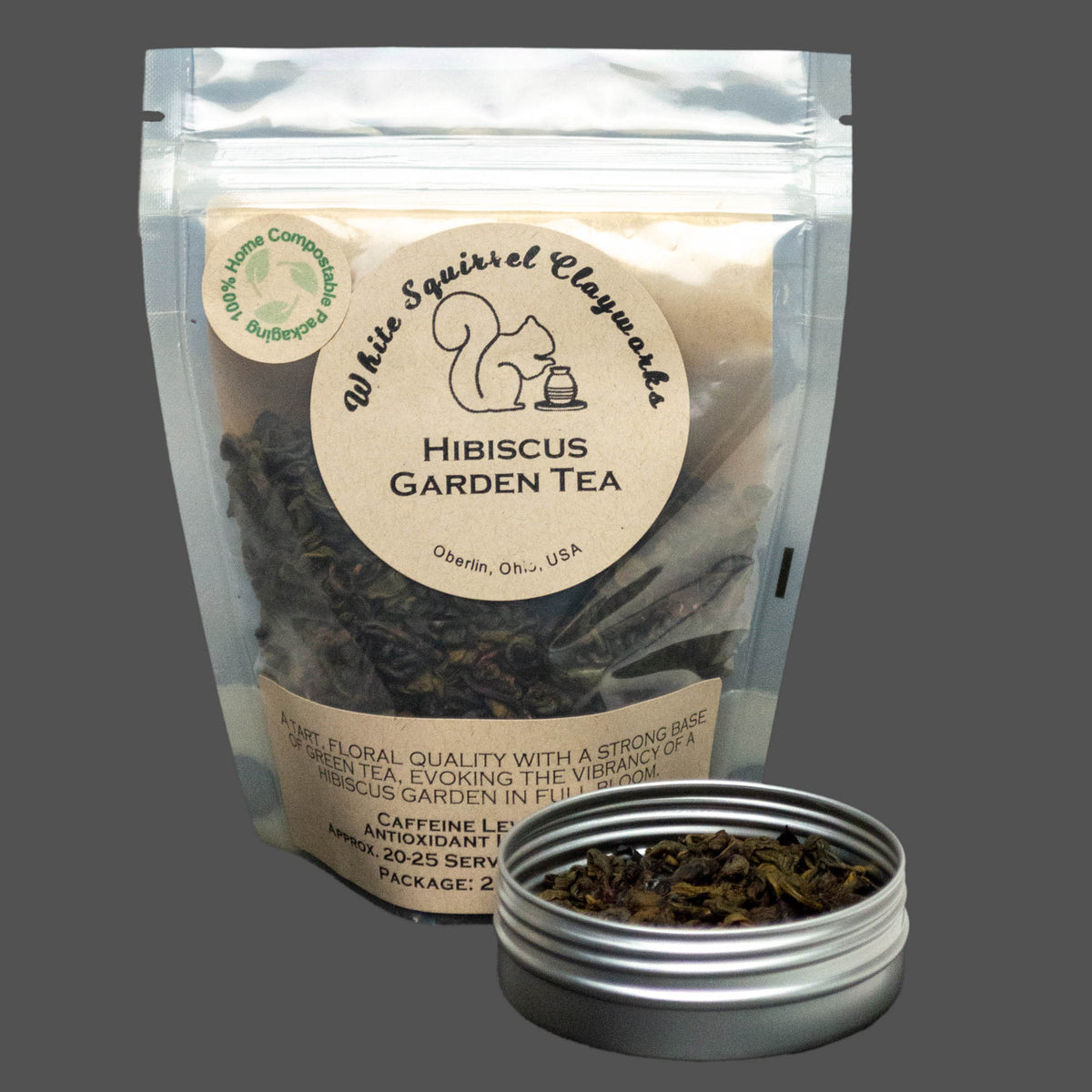 Hibiscus Garden Tea - 2oz – White Squirrel Clayworks